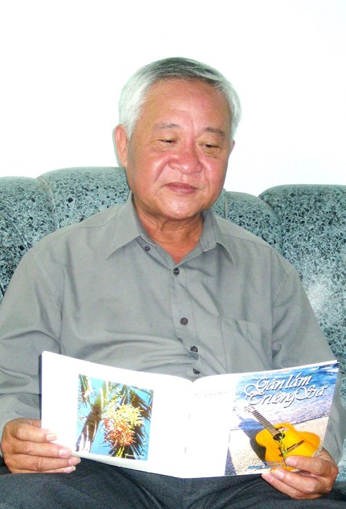 Nhạc sĩ Hình Phước Long. Ảnh:TIẾN DŨNG.